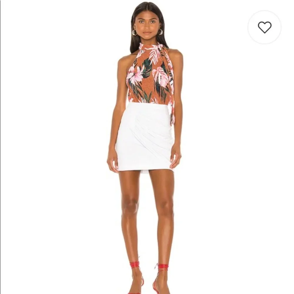 Camila Coelho x Revolve Alyssa Bodysuit in Floral Tropics - Picture 6 of 7